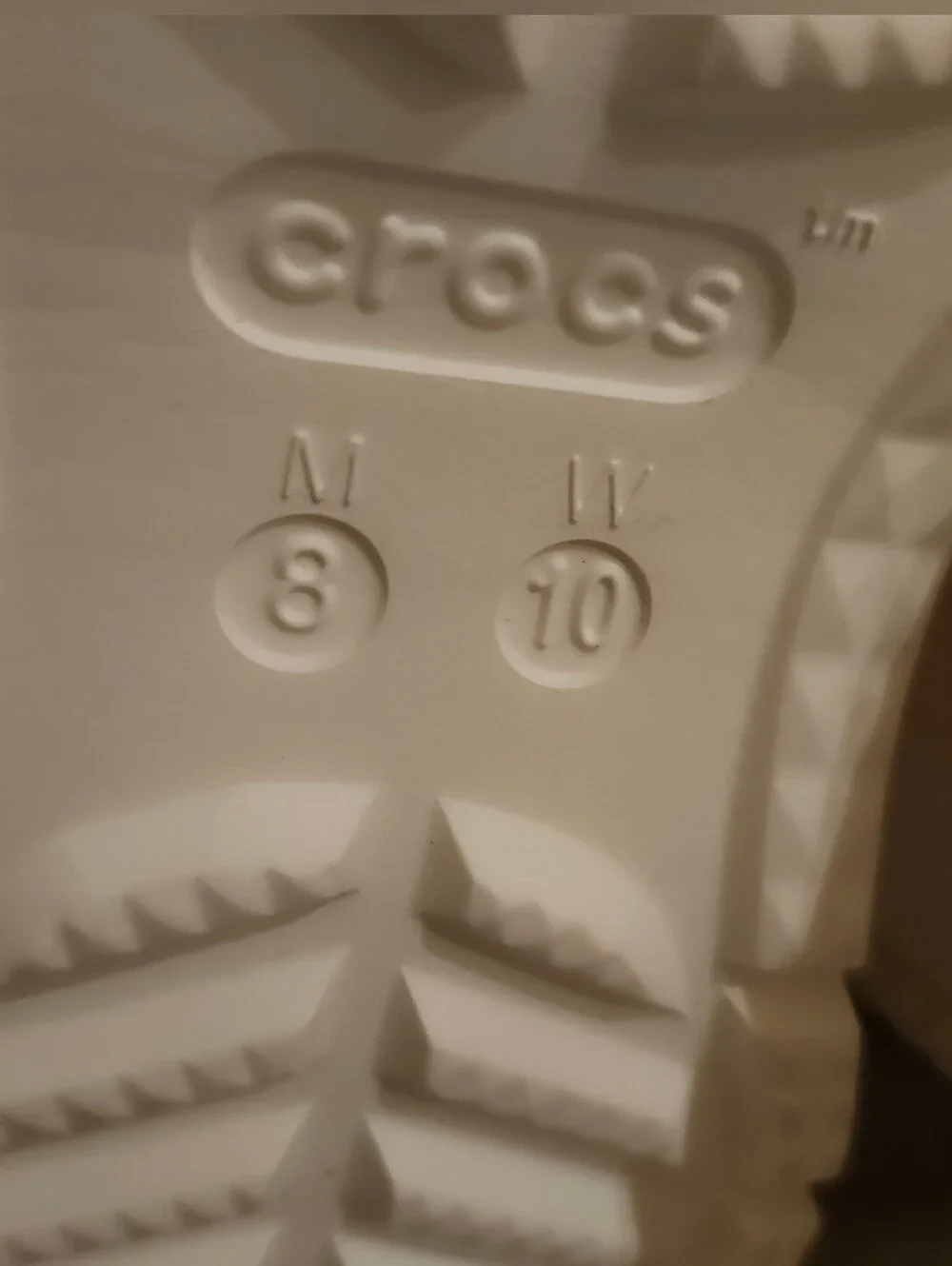 Crocs Adult Classic Sneaker In White W10/M8